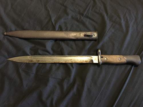 Help identifying this bayonet?