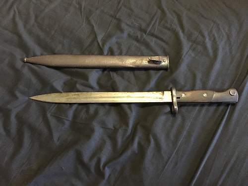 Help identifying this bayonet?