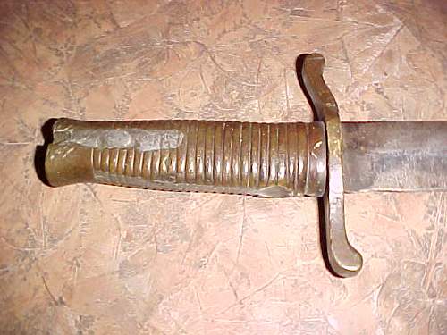 Possible Confederate Bowie Knife Home/Soldier Made From Sword or Bayonet?