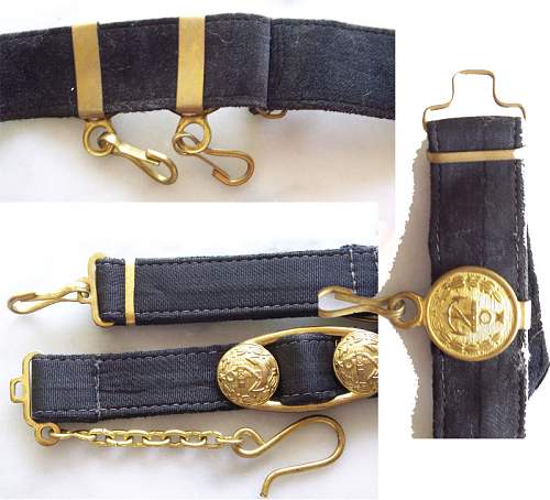 Navy dagger belt info help