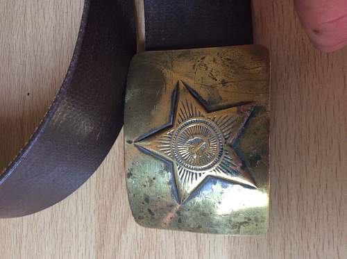 Russian belt identification