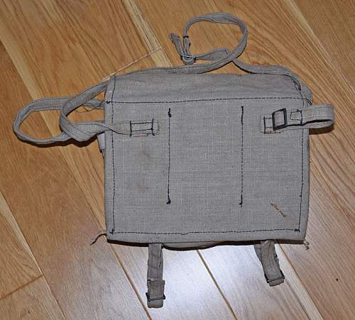 Molotov cocktails carrying bag