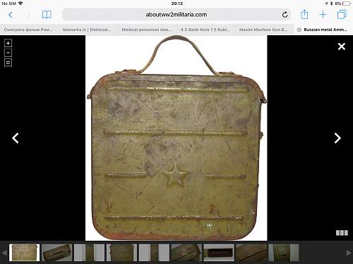 Ww2 Soviet ammo box