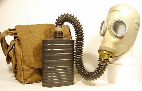 Unknown Soviet WW2 gas mask - O-11 mask