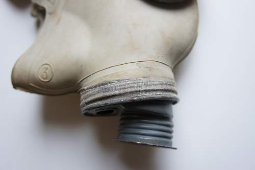 Unknown Soviet WW2 gas mask - O-11 mask