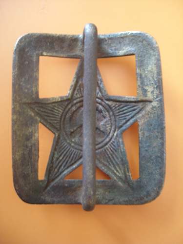 Soviet belt buckle ( infantry)