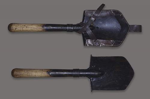 Restauration of a Russian shovel 1940
