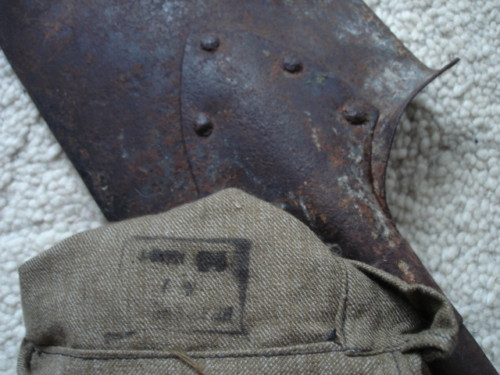 WW2 red army entrenching tool with carrier?
