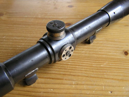 strange PEM scope. adapated to a K98 rifle?