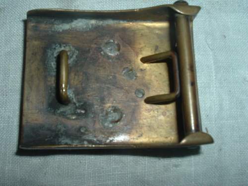 German WW2 Buckle conversion