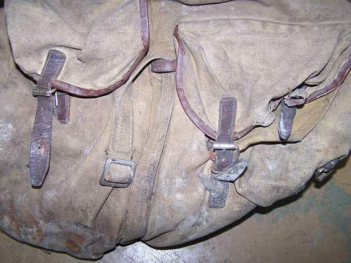 soviet ww2 backpack? never seen this one before