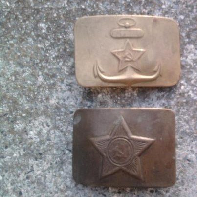 Russia / Soviet Union - Navy belt buckle (large), Sammlermarkt