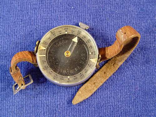 Artillery compass dated 1940