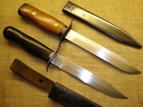 Soviet fighting-knife of WWII &quot;NR 40&quot;