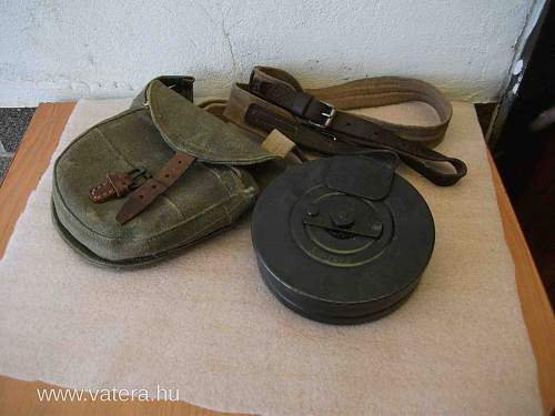 PPSh-41 drum magazine + magazine pouch