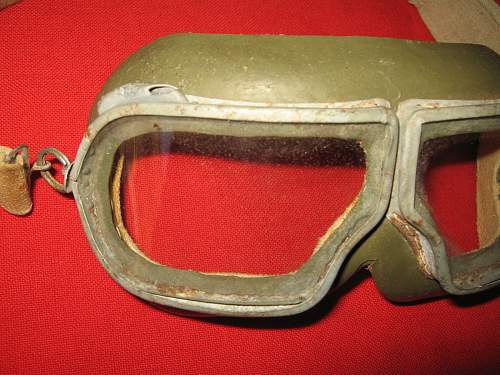 WW2 Period RKKA Pilot Goggles