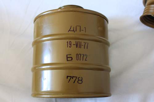 Russian Gas mask filter, is it safe?
