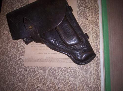 Pistol Holster origin