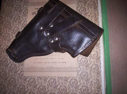 Pistol Holster origin