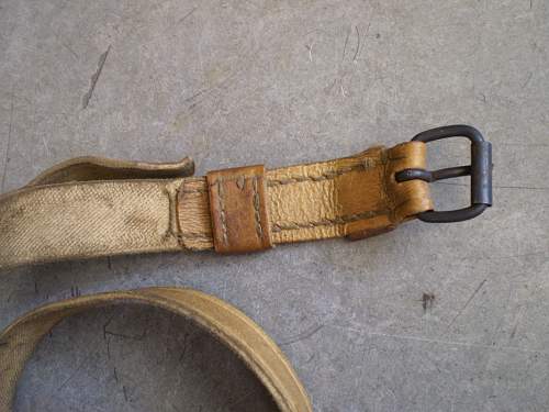 PKKA leather belt.