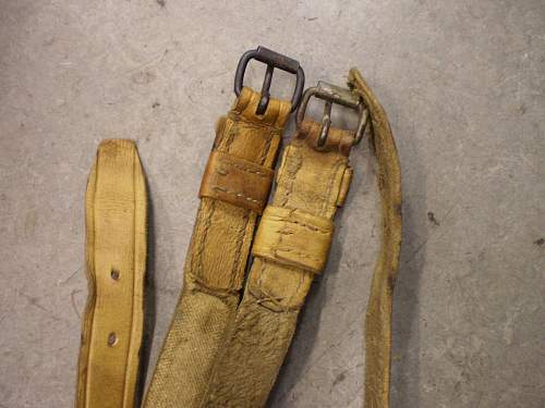 PKKA leather belt.