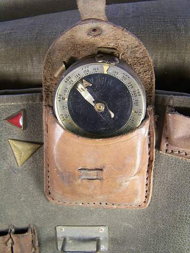 German Trophee: Soviet mapcase belonged to Soviet tankman