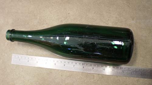 War time Russian wine/champagne bottle?