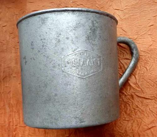 USSR soldier tea mugs - &quot;Kruzhka&quot;