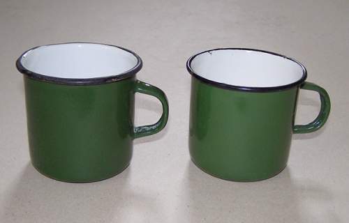 USSR soldier tea mugs - &quot;Kruzhka&quot;