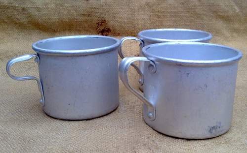 USSR soldier tea mugs - &quot;Kruzhka&quot;