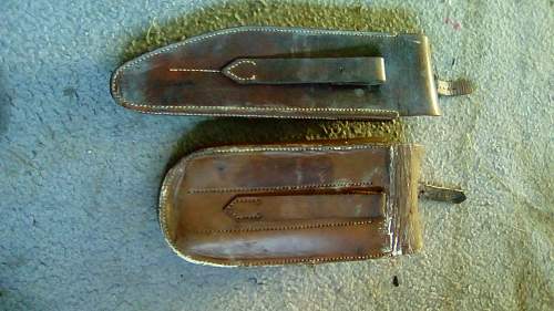 1941 Leather pouch
