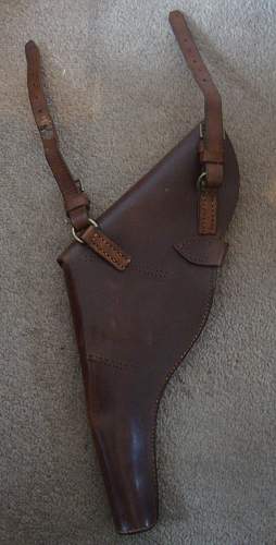 Webley holster alterations