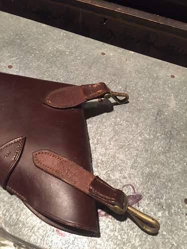 Webley holster alterations