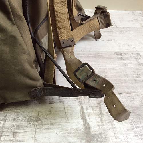 P42 British Army 'Bergen' rucksack 1943.