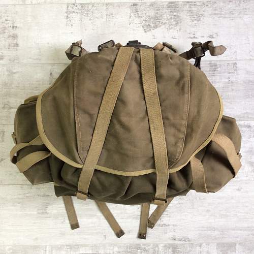 P42 British Army 'Bergen' rucksack 1943.