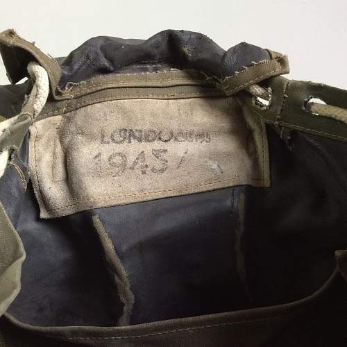 P42 British Army 'Bergen' rucksack 1943.