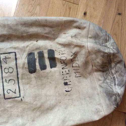 &quot;Pack up your troubles&quot; - L/CPL Bartlett.D 2nd Bn. The R.Sussex. Regt. ((KIT BAG))