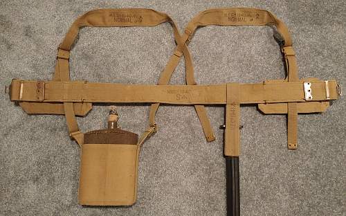 Early War Pattern 1937 Webbing Set (British Made)