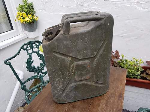 Opinions, 1944 British Jerrycan