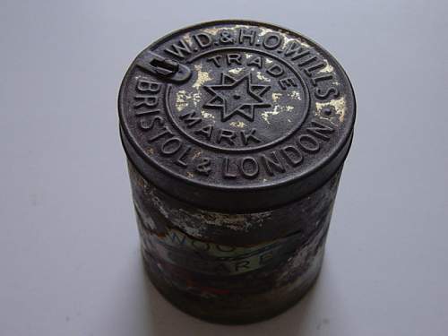 British Cigarette ration tins