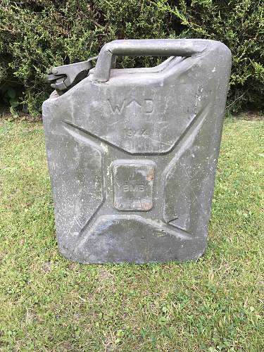 Opinions, 1944 British Jerrycan