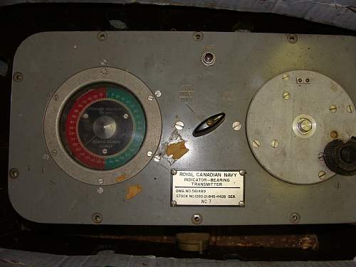 Royal Canadian Navy indicator bearing transmitter