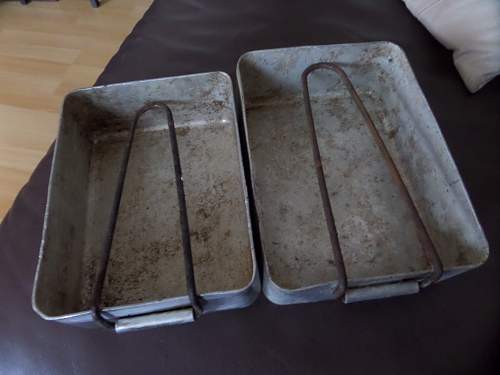 1939 British Army mess tins Finnish Army used