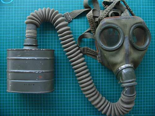 German made Greek gasmask