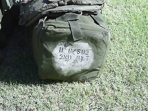 U.S soldier Bag