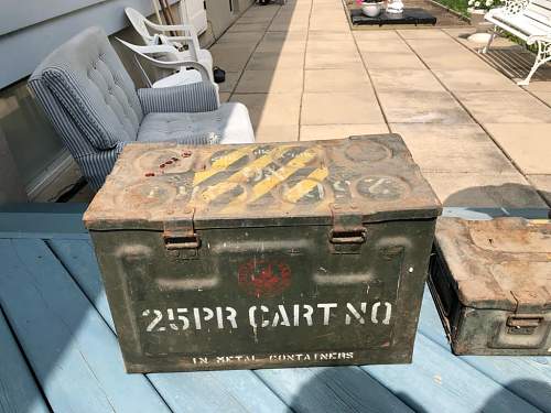 Unknown Ammo Boxes, Help with Identification needed.