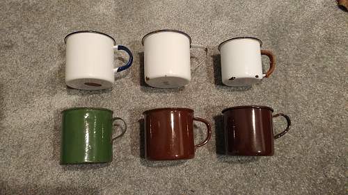 Enamel Mugs of the British Empire