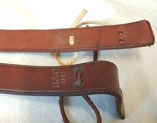 Australian Made Leather Enfield Rifle Slings