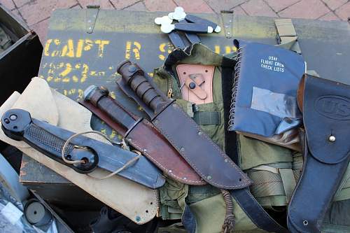 Two Military Trunks with Vietnam War-era Contents