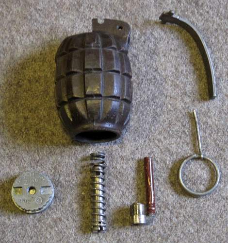 British No 36 &quot;Mills Bomb&quot; Grenade